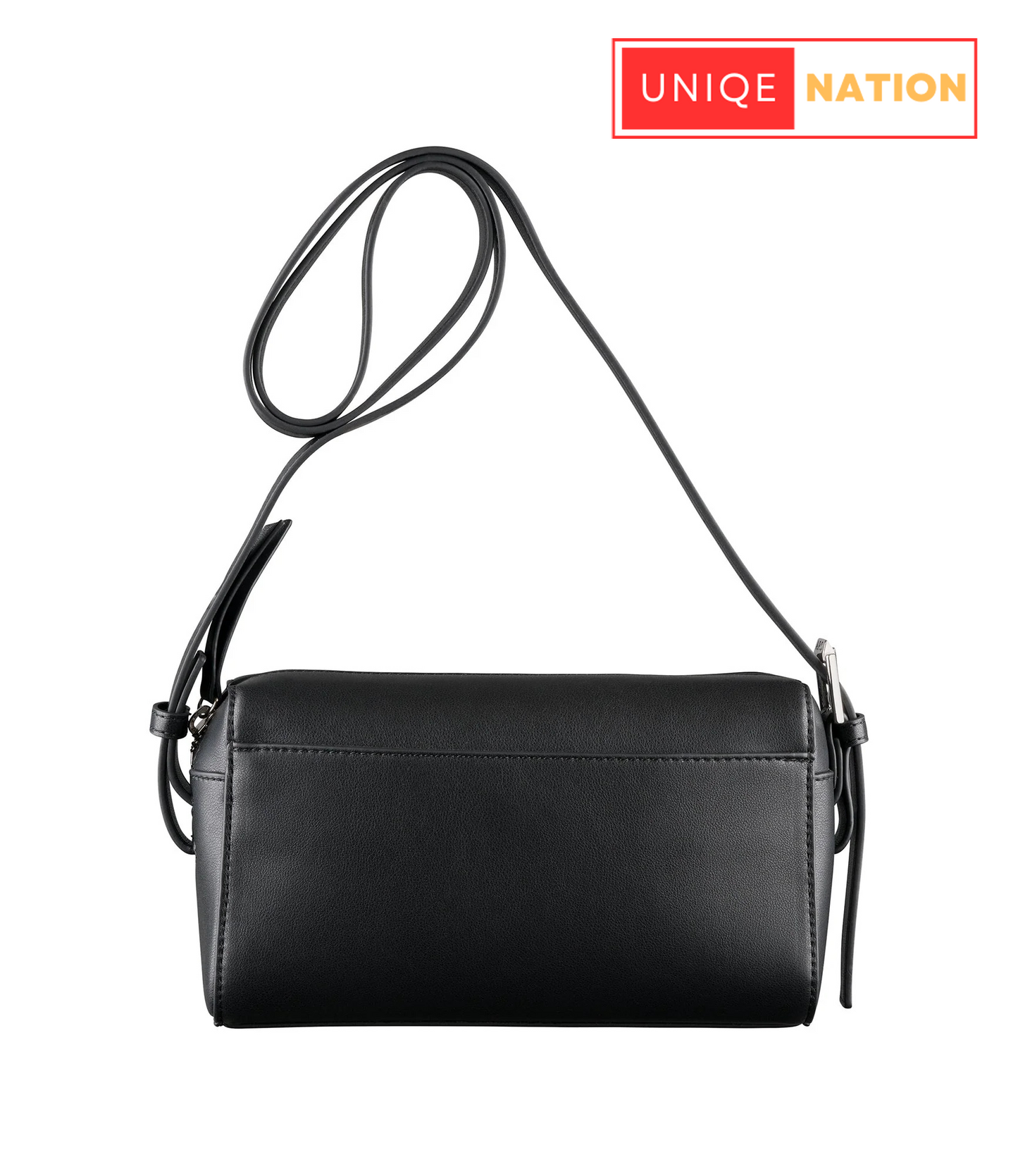 UNIQUE NATION™- Genuine cowhide Black leather Woman's Bags